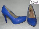 Scarpin Meia Pata Azul